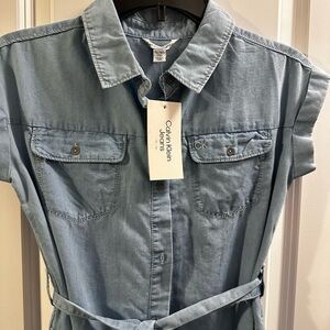 Big girl shirtdress , Size 16 , New